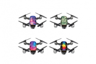 Набор наклеек DJI Skin for Spark 4 pack (D3/D5/D6/CA4)