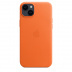 Кожаный чехол MagSafe для iPhone 14 Plus, цвет Orange/Оранжевый