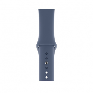 Apple Watch Series 5 // 44мм GPS + Cellular // Корпус из нержавеющей стали цвета «серый космос», спортивный ремешок цвета «морской лёд»