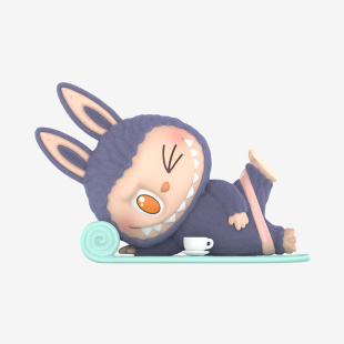 Секретный бокс с фигуркой LABUBU THE MONSTERS Lazy Yoga Series Figures, Blind Box (фигурка попадается случайно) (1 коробка)