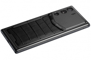 METAVERTU Alligator Leather Iron Black