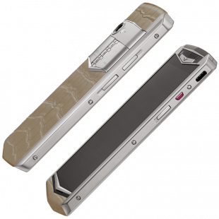 Vertu Aster P Baroque Titanium Elephant Gray Alligator