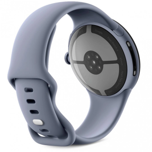 Google Pixel Watch 4 Wi-Fi, серый корпус 45 mm, спортивный ремешок серого цвета (Moonstone)