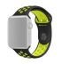 38/40мм Спортивный ремешок Nike цвета «чёрный/салатовый» для Apple Watch 38/40мм Спортивный ремешок Nike цвета «чёрный/салатовый» для Apple Watch