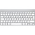 Клавиатура Apple Wireless Keyboard MC184 White Bluetooth