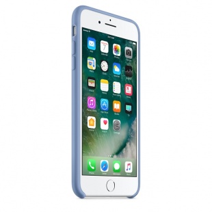 Силиконовый чехол для iPhone 7+ (Plus)/8+ (Plus), лазурный цвет, оригинальный Apple