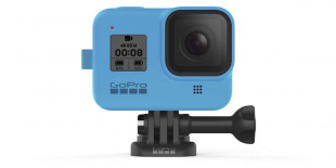 Чехол + ремешок для камеры GoPro HERO8 (Sleeve + Lanyard), Bluebird