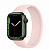 Купить Apple Watch Series 7 // 41мм GPS + Cellular // Корпус из алюминия зеленого цвета, монобраслет цвета «розовый мел»