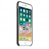 Кожаный чехол для iPhone 7+ (Plus)/8+ (Plus), угольно-серый цвет, оригинальный Apple