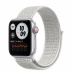 Apple Watch SE // 40мм GPS + Cellular // Корпус из алюминия серебристого цвета, спортивный браслет Nike цвета «Снежная вершина» (2020)