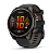 Купить Мультиспортивные часы Garmin Fenix 8 Pro, AMOLED (47 mm), титановый корпус, силиконовый ремешок черно-серого цвета