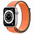 Купить Apple Watch Series 6 // 44мм GPS // Корпус из алюминия серебристого цвета, спортивный браслет цвета «Кумкват»