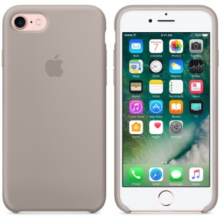 Силиконовый чехол для iPhone 7/8, цвет «морская галька», оригинальный Apple, оригинальный Apple