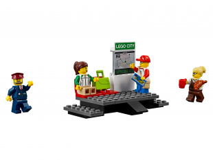 Конструктор LEGO City Trains Пассажирский поезд (60197)