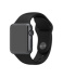 38/40мм Черный спортивный ремешок для Apple Watch с темной застежкой 38/40мм Черный спортивный ремешок для Apple Watch с темной застежкой