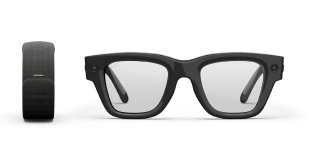 Умные очки Ray-Ban Display (Черная оправа, прозрачно-серые фотохромные линзы)