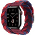 Apple Watch Series 9 Hermès // 41мм GPS+Cellular // Корпус из нержавеющей стали цвета "черный космос", ремешок Bridon Double Tour цвета Rouge H