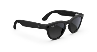 Умные очки Ray-Ban  Headliner (2-gen) (Черная матовая оправа, градиентные графитовые линзы)