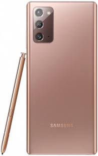 Смартфон Samsung Galaxy Note20, 256Gb, Mystic Bronze/Бронзовый