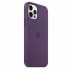 Силиконовый чехол MagSafe для iPhone 12 Pro Max, цвет «Аметист»