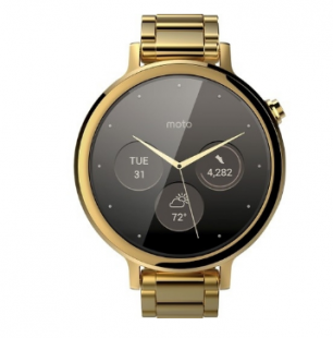 Motorola Moto 360 2nd Gen Women Gold Steel/Metal (золотая сталь)