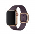 40мм L Кожаный ремешок цвета «спелый баклажан» с современной пряжкой (Modern Buckle)  для Apple Watch