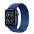 Купить Apple Watch Series 6 // 40мм GPS // Корпус из алюминия синего цвета, плетеный монобраслет цвета «Атлантический синий»