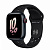 Купить Apple Watch Series 8 // 41мм GPS + Cellular // Корпус из алюминия цвета "темная ночь", спортивный ремешок Nike черного цвета