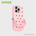 Чехол Crocs для iPhone 15 Pro (Розовый)