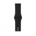 Apple Watch Series 3 // 38мм GPS // Корпус из алюминия цвета «серый космос», спортивный ремешок чёрного цвета (MQKV2)