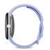 Google Pixel Watch 4 Wi-Fi, серебристый корпус 41 mm, спортивный ремешок лилового цвета (Iris)