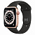 Купить Apple Watch Series 6 // 44мм GPS + Cellular // Корпус из алюминия золотого цвета, спортивный ремешок черного цвета