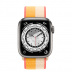 Apple Watch Series 7 // 45мм GPS + Cellular // Корпус из титана, спортивный браслет цвета «спелый маис/белый»