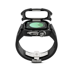 Корпус Golden Concept для Apple Watch, 46 мм, Racing Sport Edition, Silver Carbon