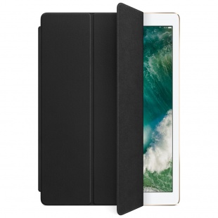 Кожаная обложка Smart Cover для iPad Pro 12,9 дюйма, чёрный цвет