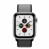 Apple Watch Series 5 // 40мм GPS + Cellular // Корпус из нержавеющей стали, спортивный браслет цвета «тёмный графит»