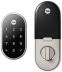Умный дверной замок Google Nest x Yale Lock, Satin Nickel