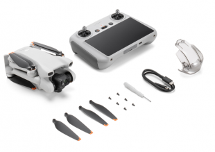 Квадрокоптер DJI Mavic Mini 3, пульт управления с экраном DJI RC