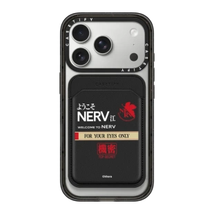 Чехол-бумажник (кардхолдер) The Evangelion x CASETiFY Snappy Wallet, NERV 