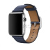 42/44мм Кожаный ремешок тёмно-синего цвета с классической пряжкой для Apple Watch 42/44мм Кожаный ремешок тёмно-синего цвета с классической пряжкой для Apple Watch