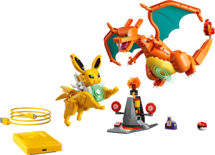 Конструктор Lego Pokémon SMART Play: Charizard vs. Jolteon Ultimate Battle (72167)