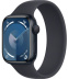 Apple Watch Series 9 // 45мм GPS // Корпус из алюминия цвета "темная ночь", монобраслет цвета "темная ночь"