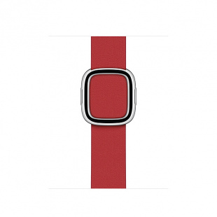 40мм S Кожаный ремешок алого цвета с современной пряжкой (Modern Buckle)  для Apple Watch