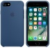 Силиконовый чехол для iPhone 7/8, цвет «глубокий синий», оригинальный Apple, оригинальный Apple