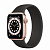 Купить Apple Watch Series 6 // 40мм GPS // Корпус из алюминия золотого цвета, монобраслет черного цвета