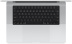 MacBook Pro 16" «Серебристый» (Custom) Touch ID // Чип Apple M4 Max 16-Core CPU, 40-Core GPU, 64 ГБ, 2 ТБ // Стандартное покрытие (Standard display) (2024)