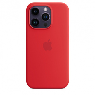 Силиконовый чехол MagSafe для iPhone 14 Pro, цвет (PRODUCT)RED