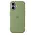 Силиконовый чехол MagSafe для iPhone 17 (Light Moss)
