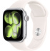 Apple Watch Series 11 // 46мм GPS // Корпус из алюминия серебристого цвета, спортивный ремешок цвета "светлые румяна"