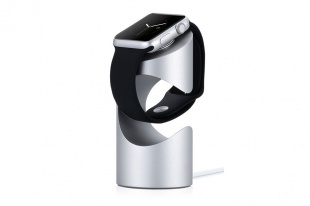 Док-станция Just Mobile TimeStand для Apple Watch - Серебристый